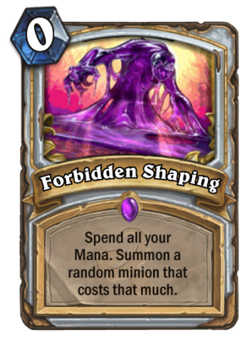 Forbidden Shaping