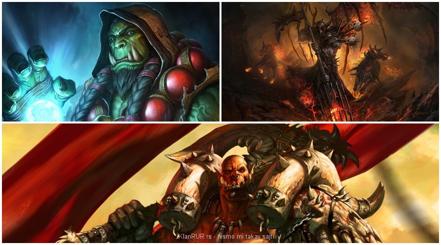 shaman warlock warrior wow