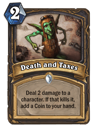 Death and Taxes