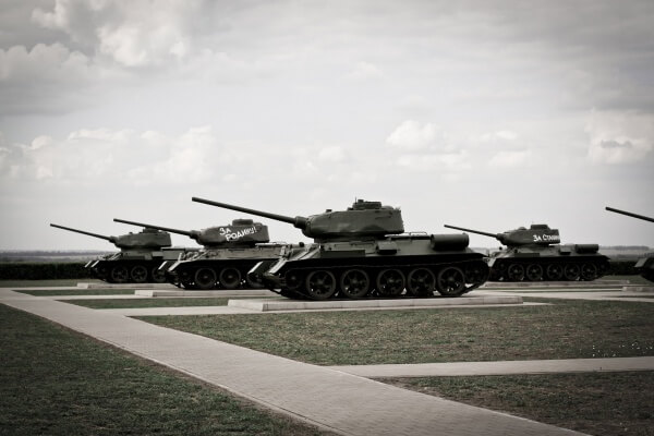 Spomenik T-34 tenkovima danas u mestu Prohorovka. Foto: Alexander Persona Grata, Wikimedia Commons