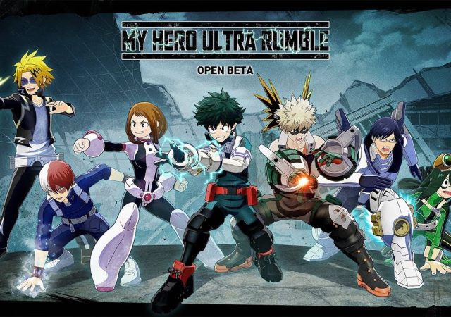 My Hero Ultra Rumble Key Art