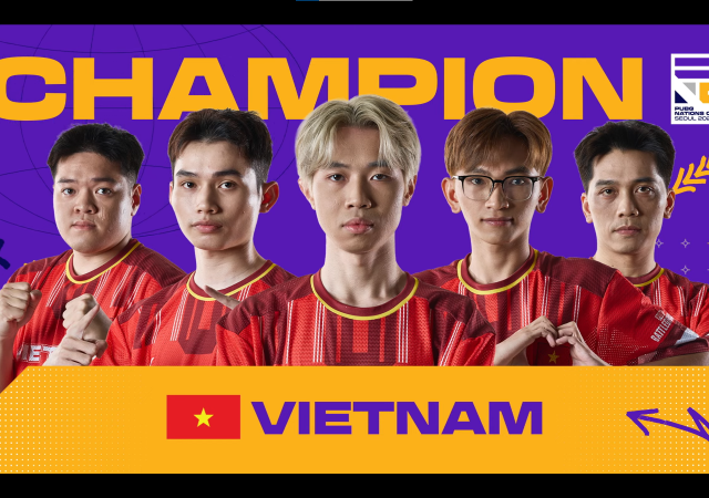 PUBG Nations Cup 2025 Champions - TEAM VIETNAM