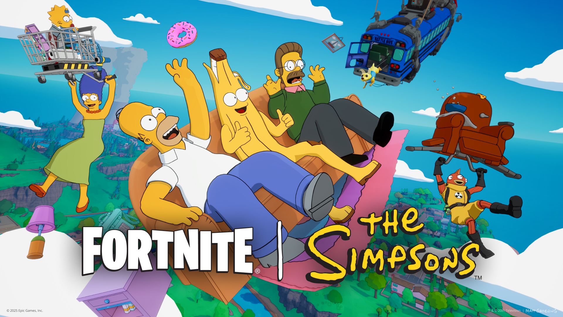 Fortnite x The Simpsons
