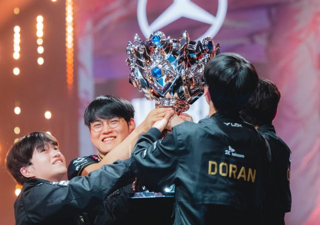 SKT T1 lol Faker Worlds 2025