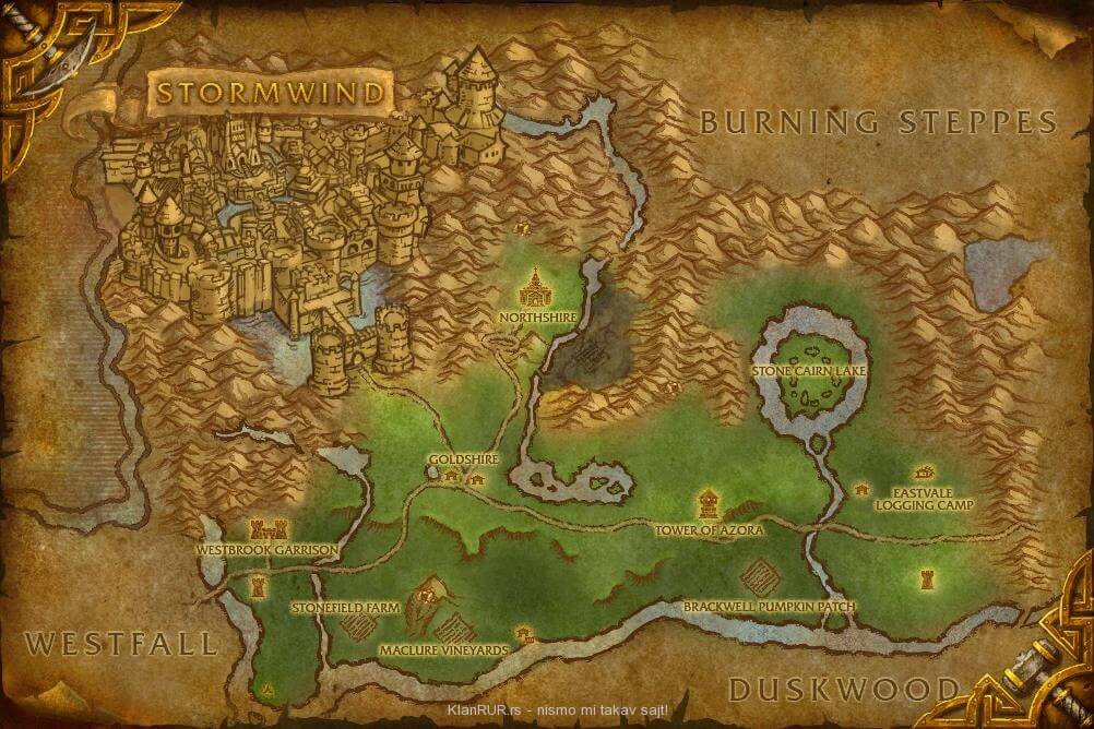 World of Warcraft Elwynn Forest