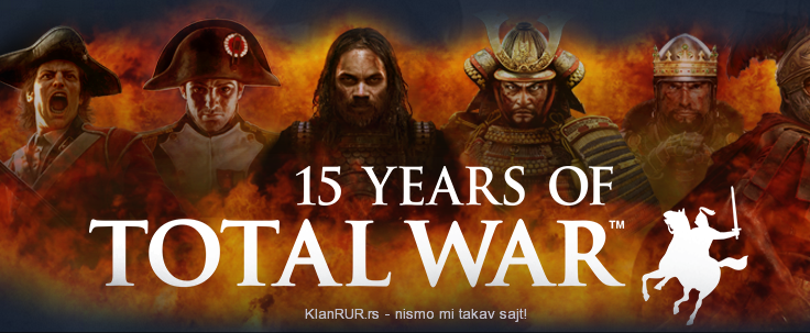 Total War 15 godina