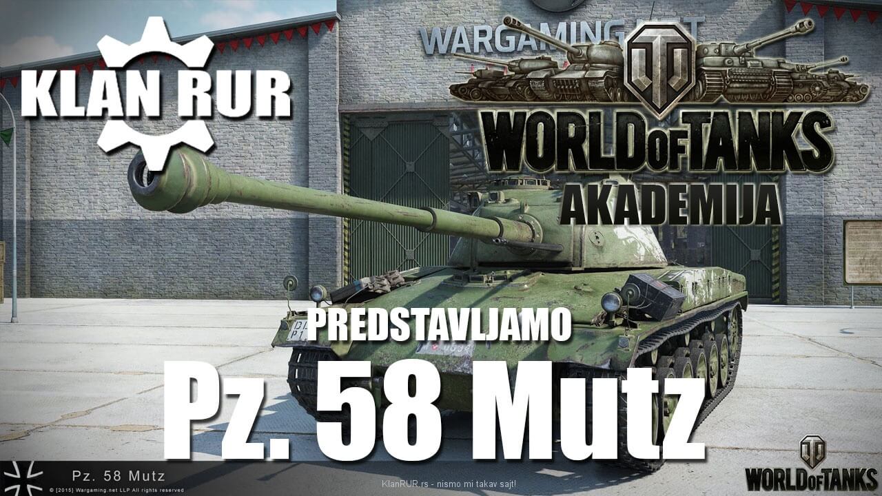 Wot Predstavljanje Pz58 Mutz Rur Esports