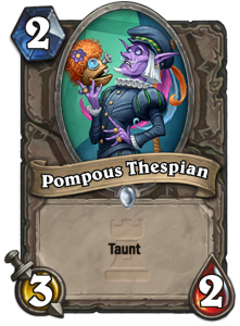 Pompous Thespian