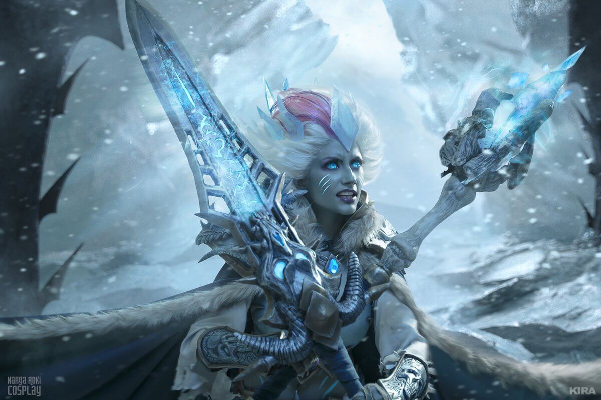 Hearthstone: Pogledajte neverovatno detaljni Frost Lich Jaina kosplej