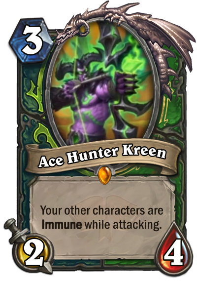 Ace Hunter Kreen Ace Hunter Kreen stiže da zagorča život svim protivnicima Demon Huntera i Huntera