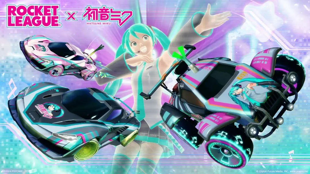 Rocket League Hatsune Miku