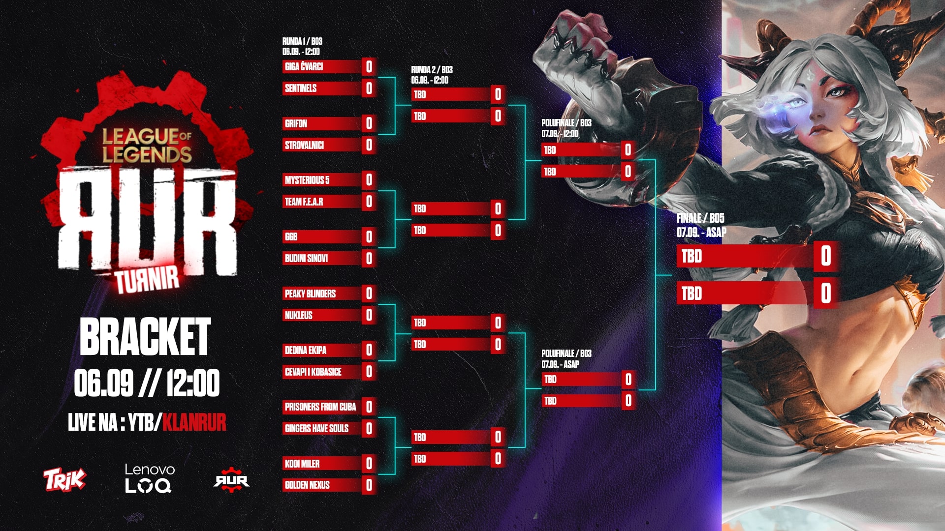 RUR_LoL_Esports_turnir_žreb_1