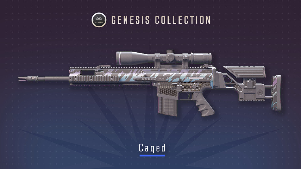 SCAR-20 Caged