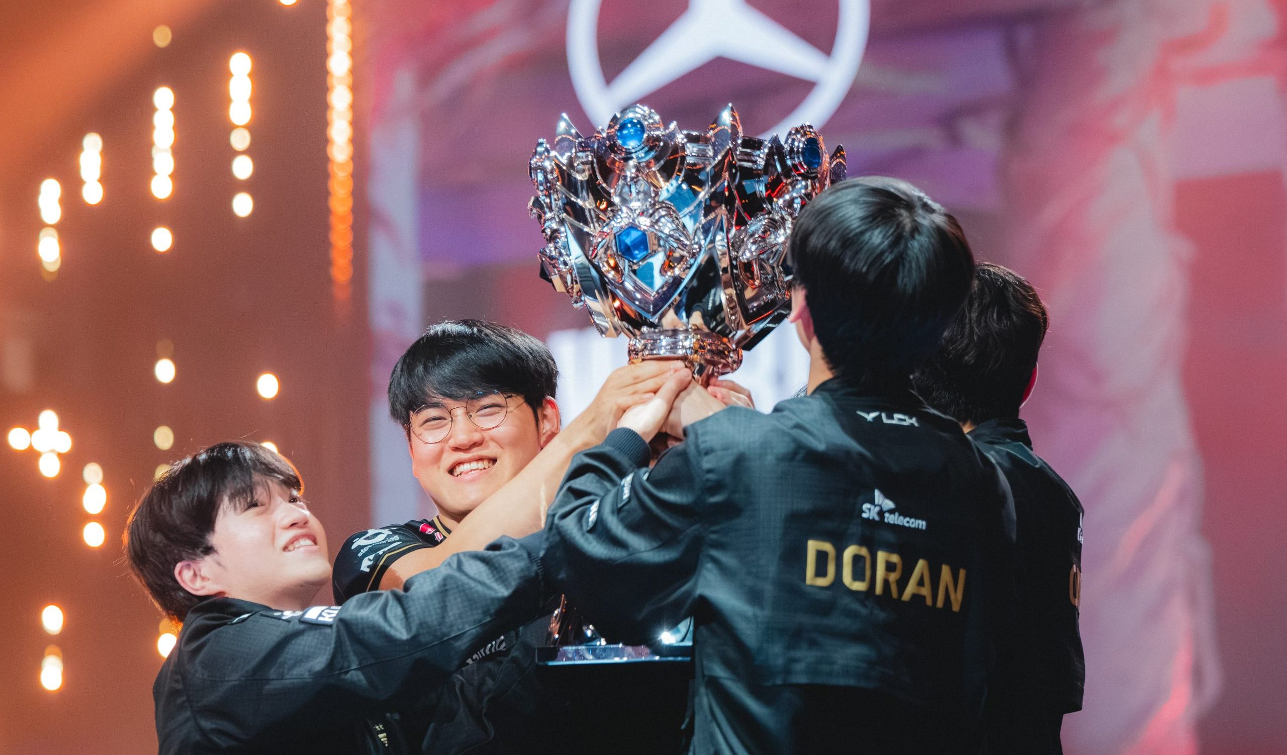 SKT T1 lol Faker Worlds 2025