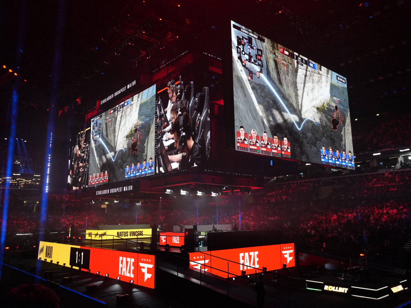faze navi semifinal budapest starladder major 2025