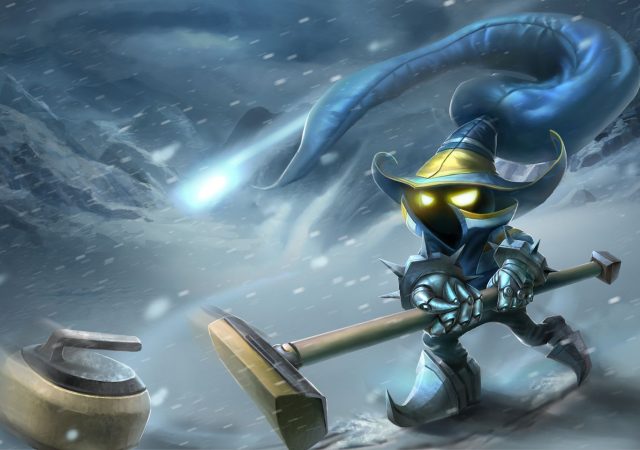 Veigar Winter sports skin peč