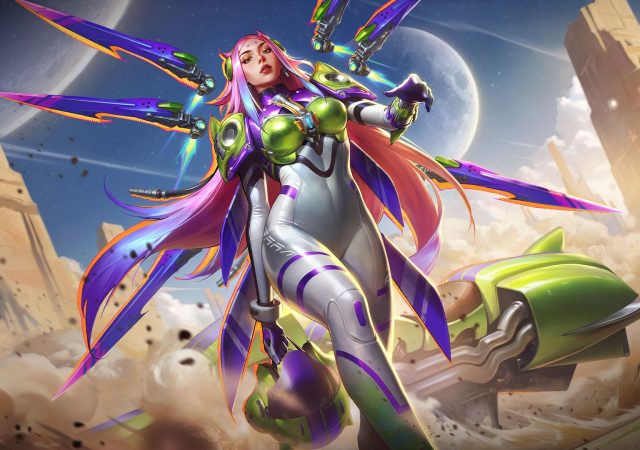 Neon Daredevil Irelia Wild Rift peč